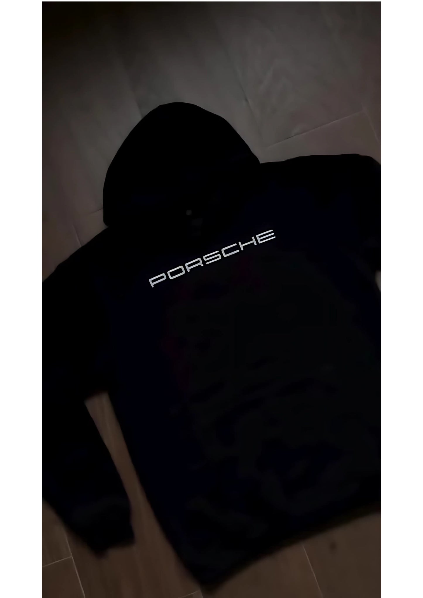 Porsche Black Hoodie