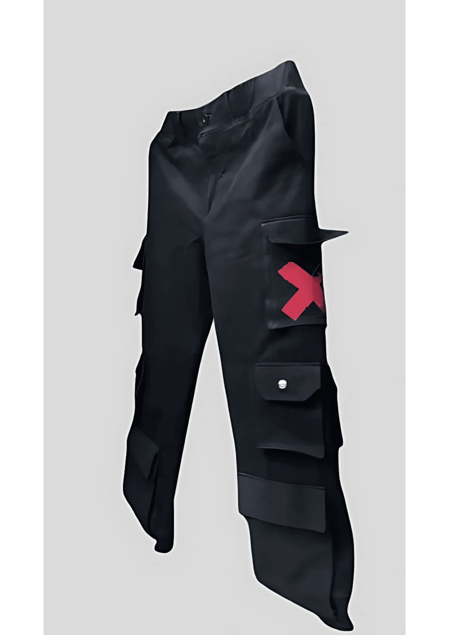D’YAVOL Black Cargo Pants