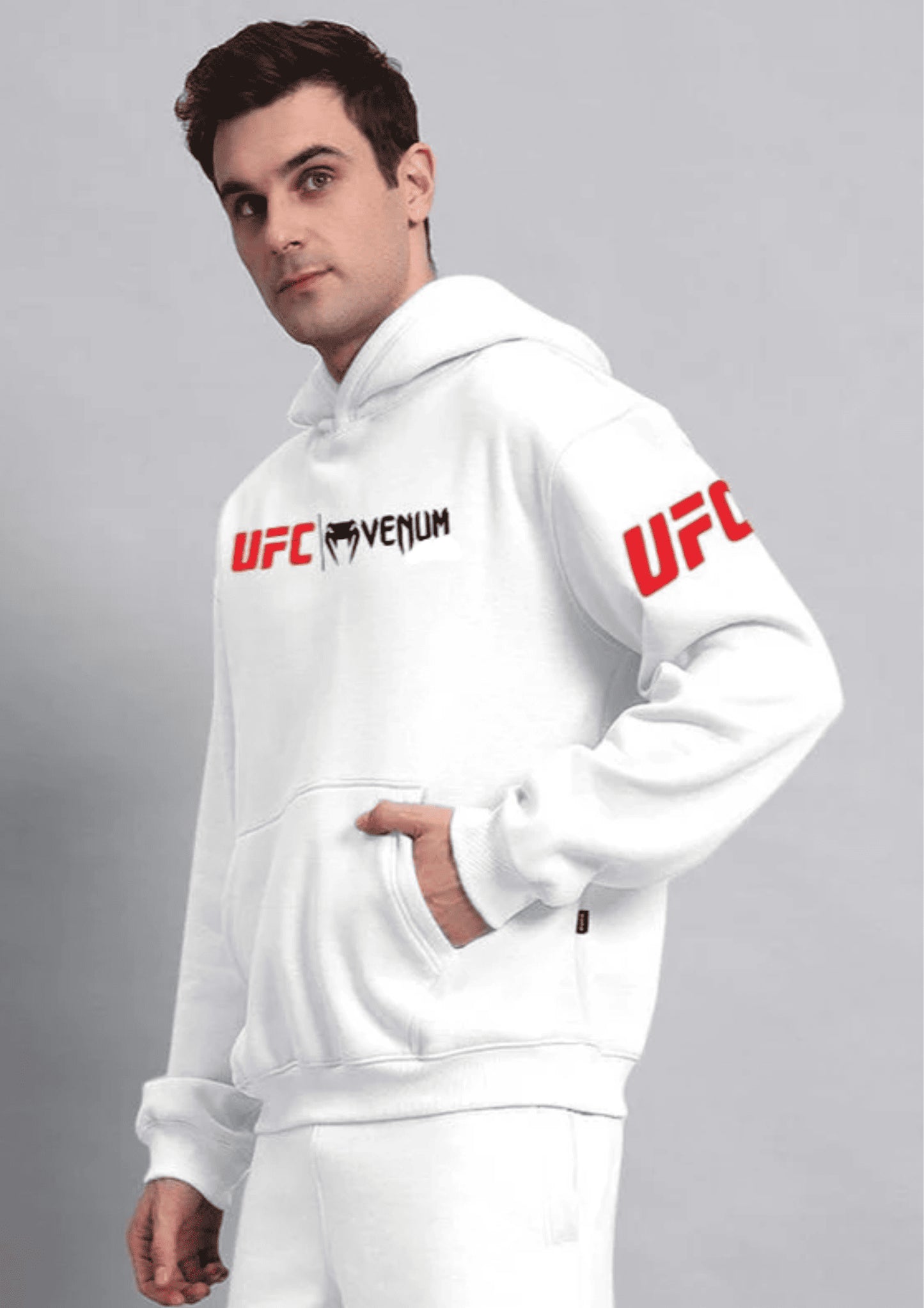 UFC Venum Off-White Hoodie