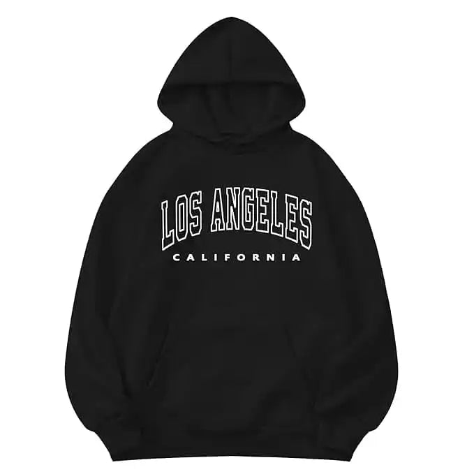Los Angeles Black Hoodie