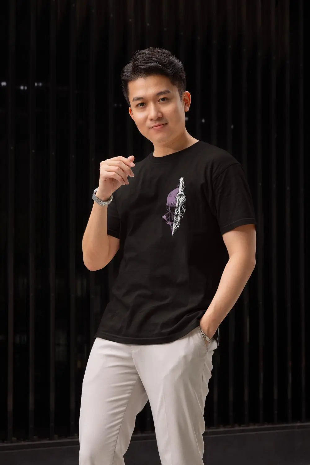 Behind Jujutsu Kaisen Themed Tee