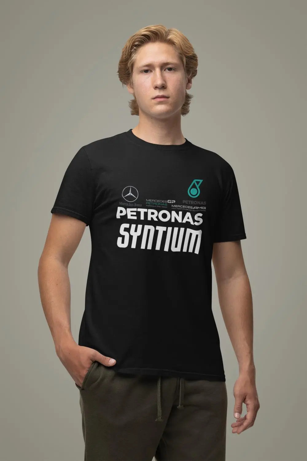 Mercedes Petronas Black T-Shirt