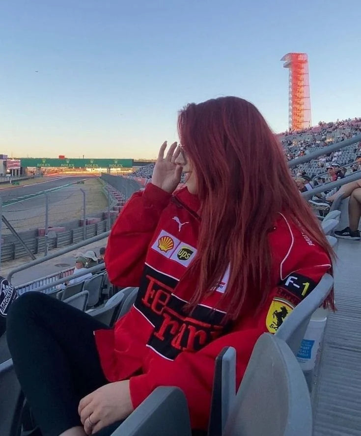 Red Ferrari F1 Womens' Jacket