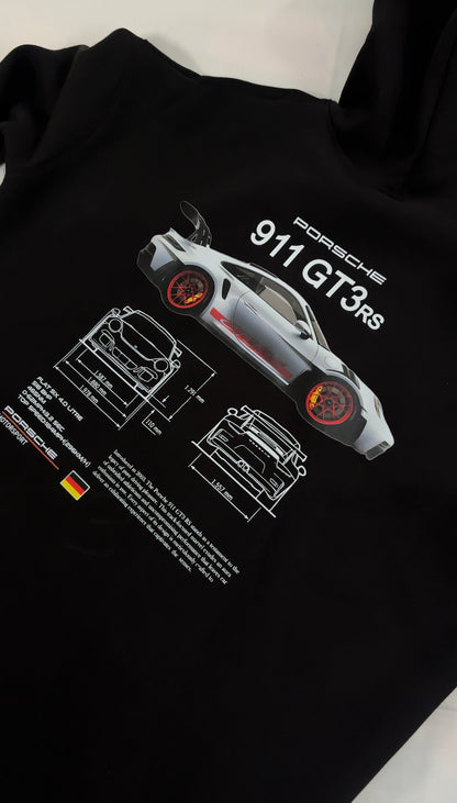 Porsche Black Hoodie