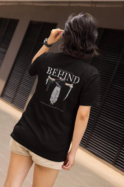 Behind Jujutsu Kaisen Themed Tee