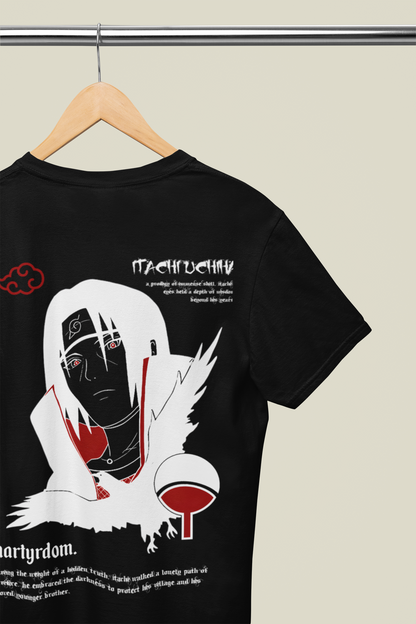 Shadow of the Leaf – Itachi Uchiha Oversized Tee