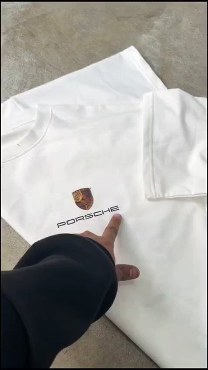 Porsche White T-Shirt