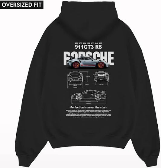 Porsche Black Hoodie